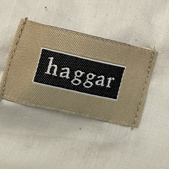Haggar Pleated Front, Expandable Waistband, sz 38 - Picture 9 of 11